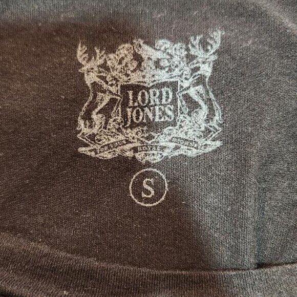 Lord Jones "for Your Royal Highness" Black T-shirt - Picture 4 of 4